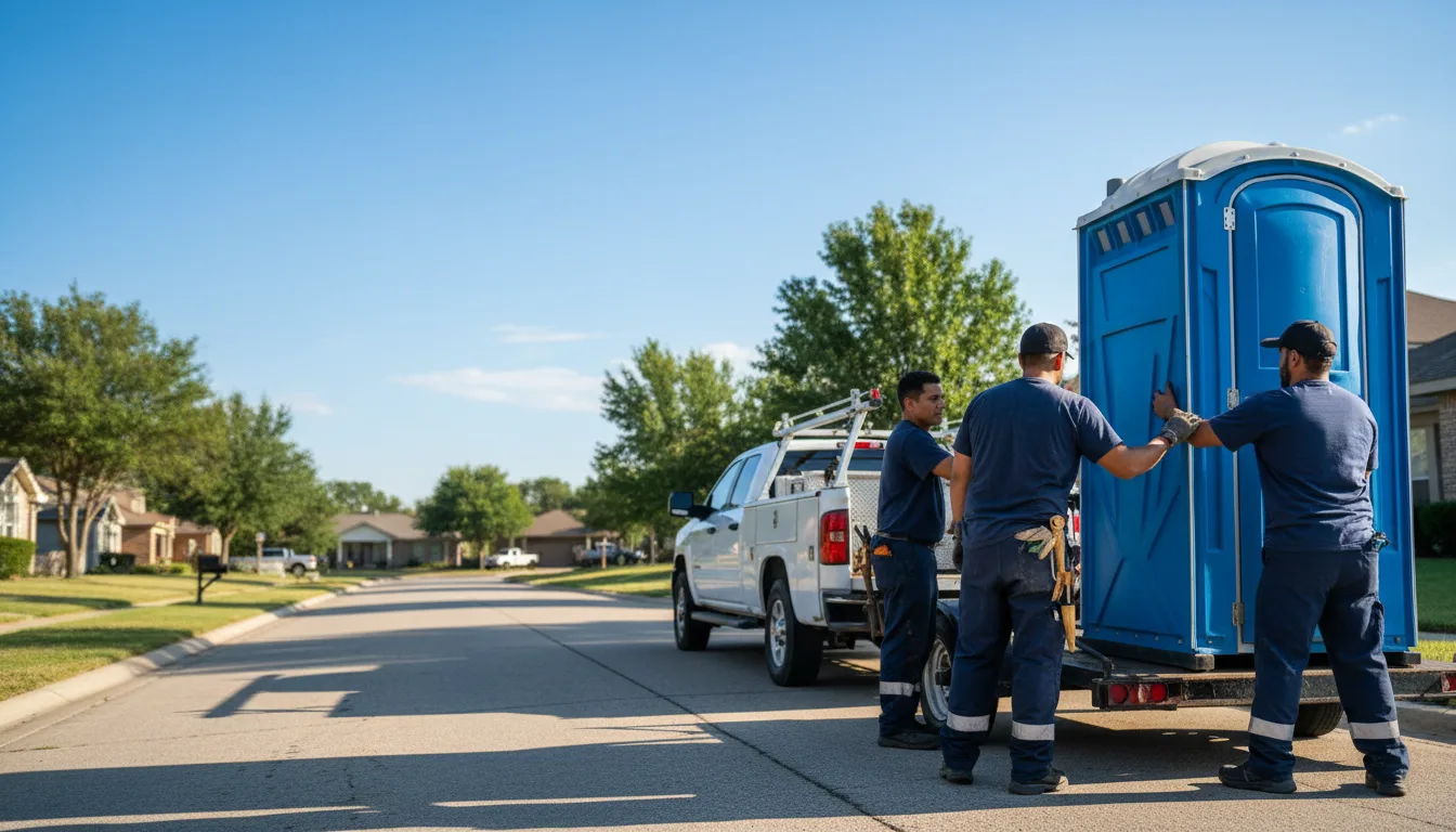 Portable Toilet Rental in Winnie, TX near me